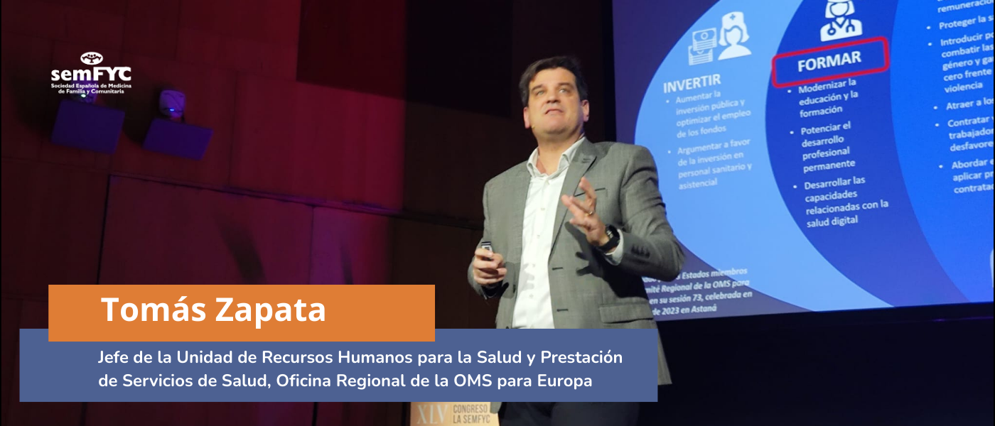 Tomás Zapata (OMS): “Los sistemas basados en Atención Primaria producen mejores resultados en salud para la población”